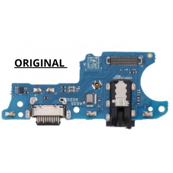 Placa Carga Tipo C / Jack Audio Para Samsung Galaxy A03S / A037 - Samsung A02S / A025F (ORIGINAL)