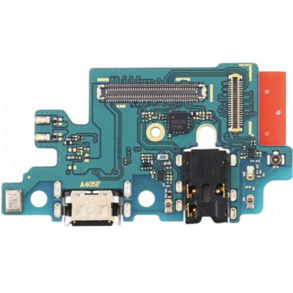 Placa De Carga Tipo C / Conector De Audio / Micrófono Para Samsung Galaxy A40 / A405 (Original)