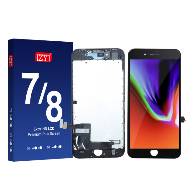 N36-37 Pantalla Completa Compatible ZY Para iPhone 8G / iPhone SE 2020 / iPhone SE 2022 *Negro* Calidad PREMIUM