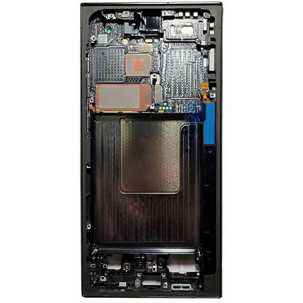 N227 Pantalla Completa Original LCD Y Táctil Con Marco Para Samsung Galaxy S24 ULTRA (S928) NEGRO