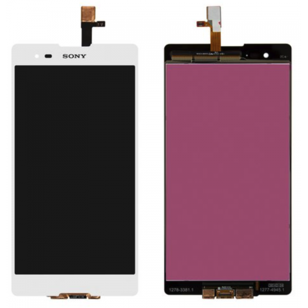 sony xperia t2 / t2 ultra dual d5322 d5303x m50h pantalla completa blanco