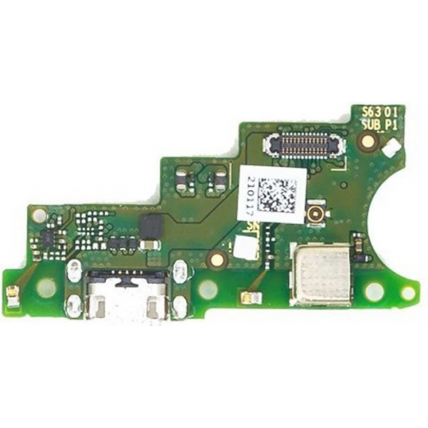 Flex Placa De Carga Micro UBS Con Micrófono Para Motorola...