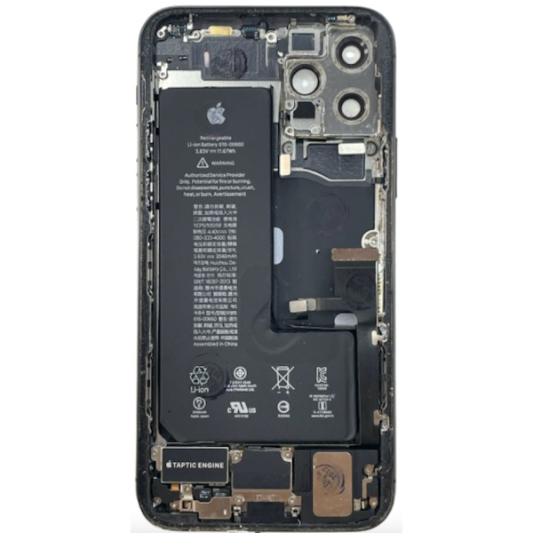 Chasis Tapa Original Con Batería, Vibrador, Buzzer Y Flex De Carga Para IPhone 11 Pro GRADO A