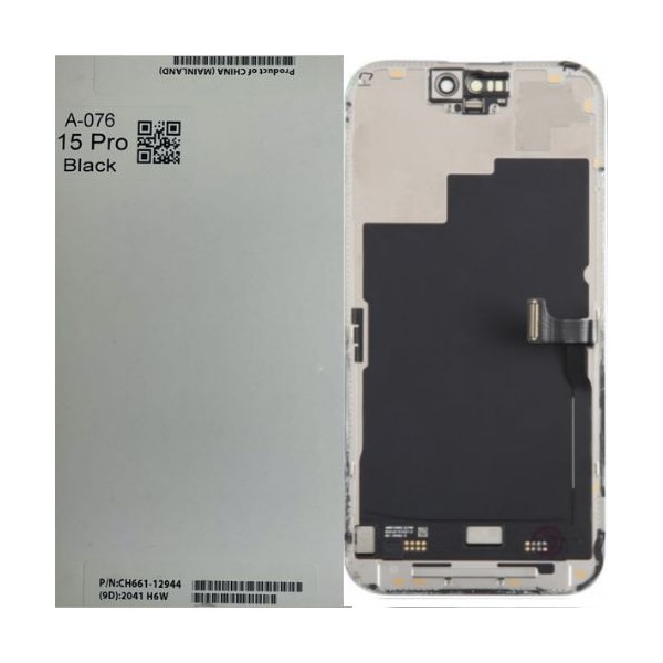 N76 Pantalla Original Completa LCD Y Táctil Para IPhone 15 pro Service Pack