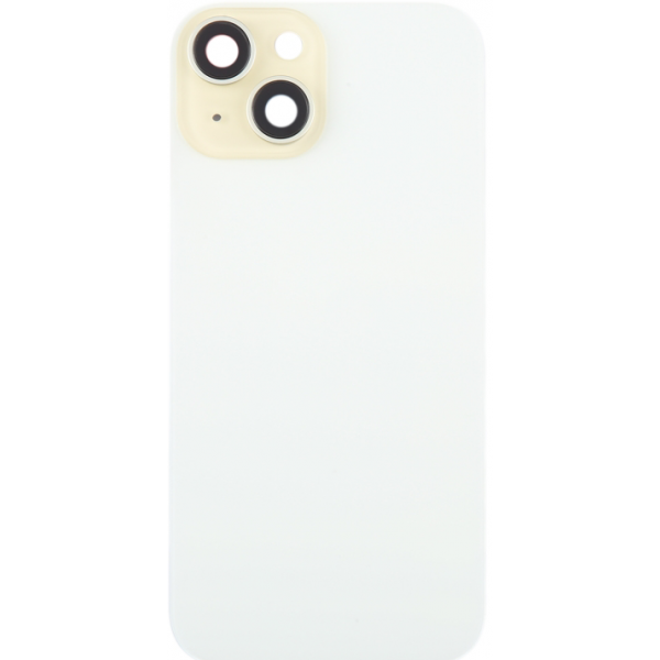 Tapa Trasera Con Lente De Cámara Y Soportes Metálicos Para iPhone 15