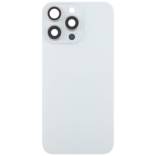 Tapa Trasera Con Lente De Cámara Y Soportes Metálicos Para IPHONE 15 PRO