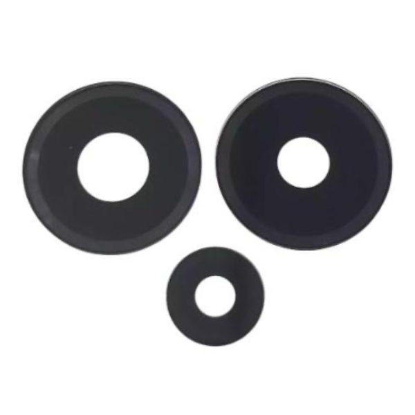 Lente (Cristal) De Cámara 3pcs Para Xiaomi Redmi Note 13 Pro Plus