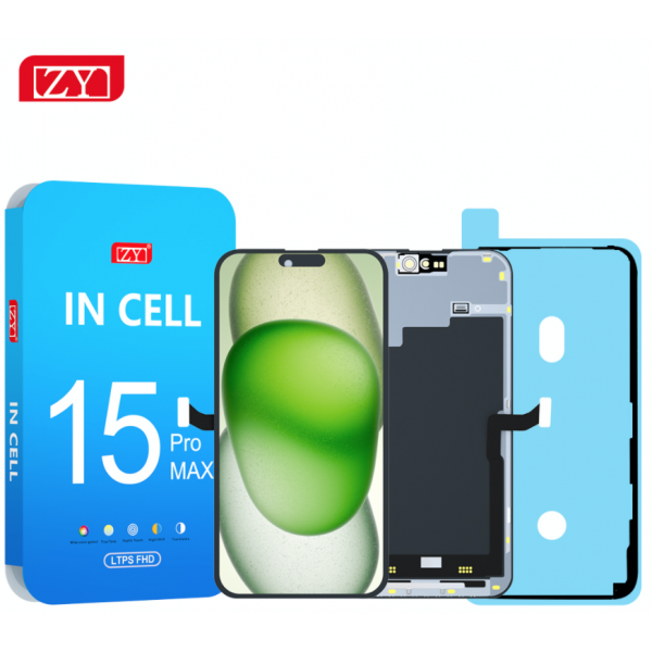 N62 Pantalla Completa Zy 1080p Calidad Premium COF Para IPHONE 15 PRO MAX (A2849 A3105 A3106 A3108)