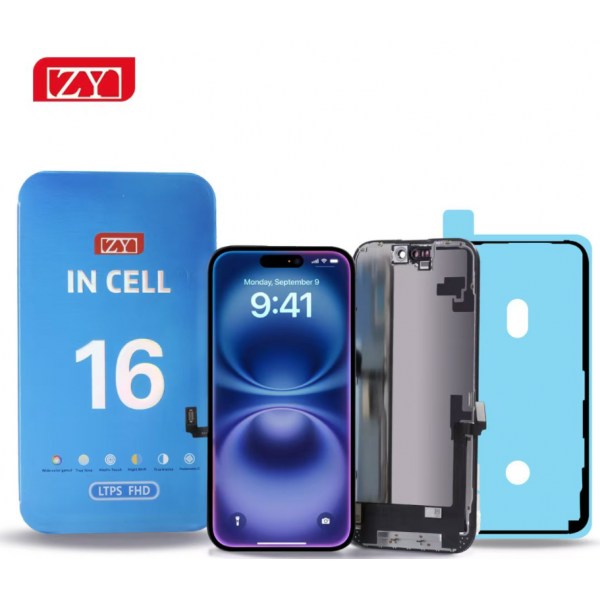 N11 Pantalla Completa Zy 1080p Calidad Original Para IPHONE 16 Calidad Premium COF