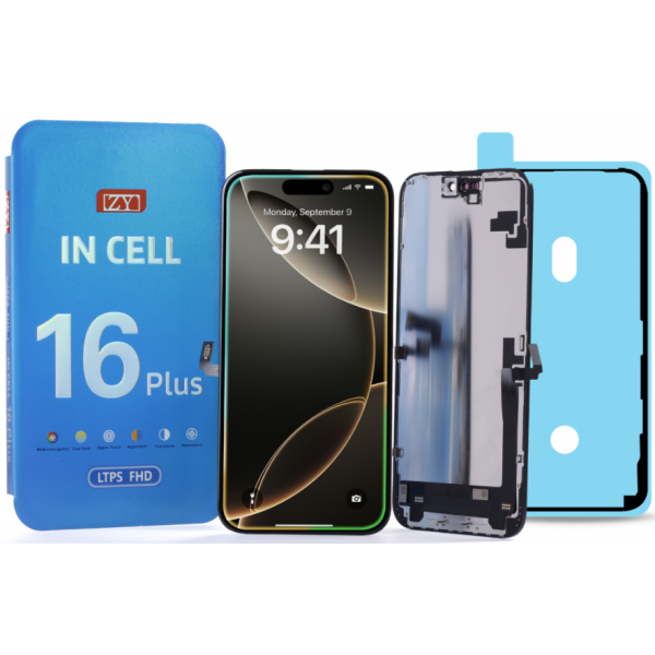 N12 Pantalla Completa Zy 1080p Calidad Original Para IPHONE 16 PLUS Calidad Premium COF