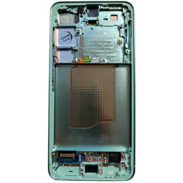 N239 Pantalla LCD Original Con Marco Para Samsung Galaxy S25 5G - Verde Menta