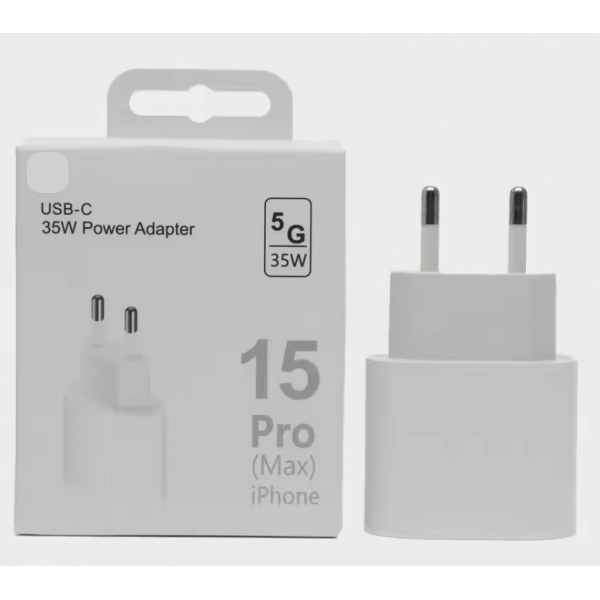 Adaptador Cargador De Pared Tipo C a Tipo C a De 35W /... 2