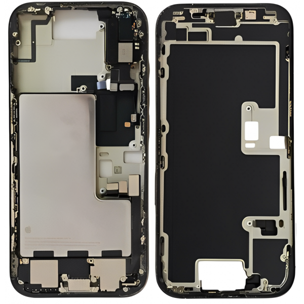 Chasis / Marco Intermedio Con Batería y Elementos iPhone 16 Pro Gris (Desmontaje)