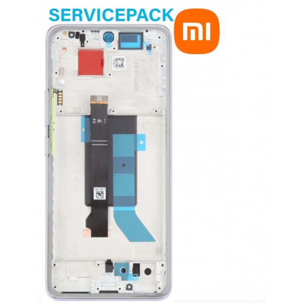 N207 SERVICE PACK Pantalla Completa Amoled Y Táctil Original Con Marco Para Redmi Note 14 Pro 5G