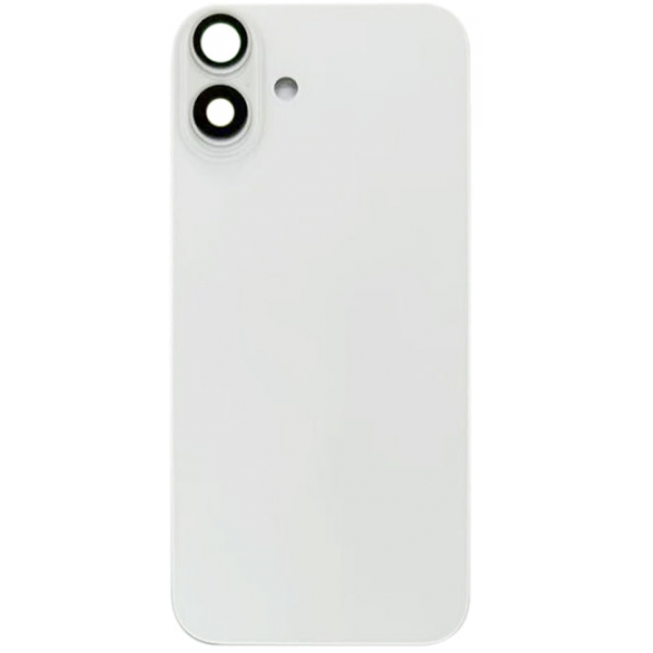 Tapa Trasera Con Lente De Cámara Y Soportes Metálicos Para iPhone 16