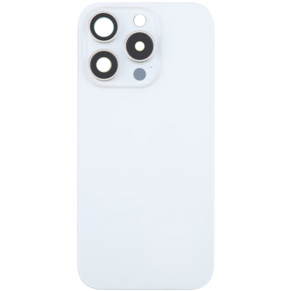 Tapa Trasera Con Lente De Cámara Y Soportes Metálicos Para iPhone 16 Pro