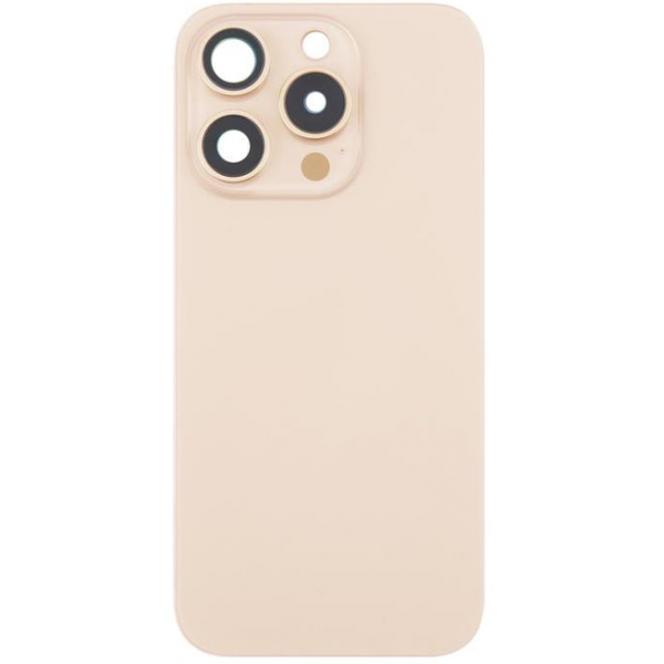 Tapa Trasera Con Lente De Cámara Y Soportes Metálicos Para iPhone 16 Pro Max