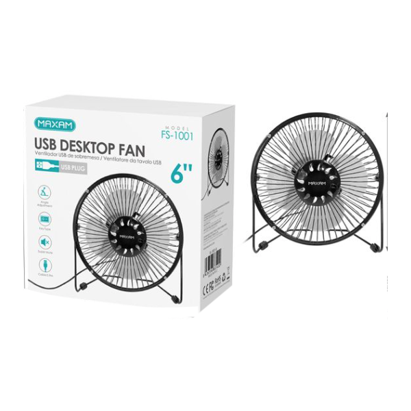FS-1001 Ventilador De Sobresema De Carga Directa USB