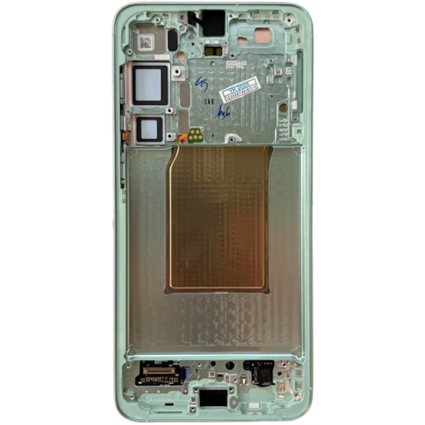 N246 Pantalla Completa Original LCD Y Táctil Con Marco Para Samsung Galaxy S25 PLUS (VERDE)