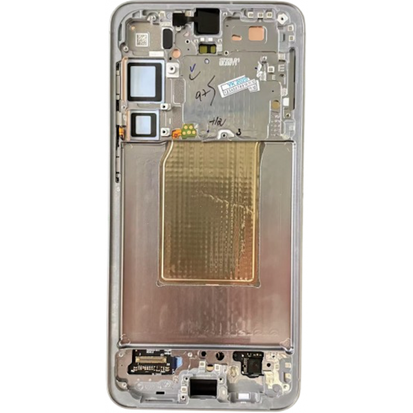 N246 Pantalla Completa Original LCD Y Táctil Con Marco Para Samsung Galaxy S25 PLUS (GRIS)