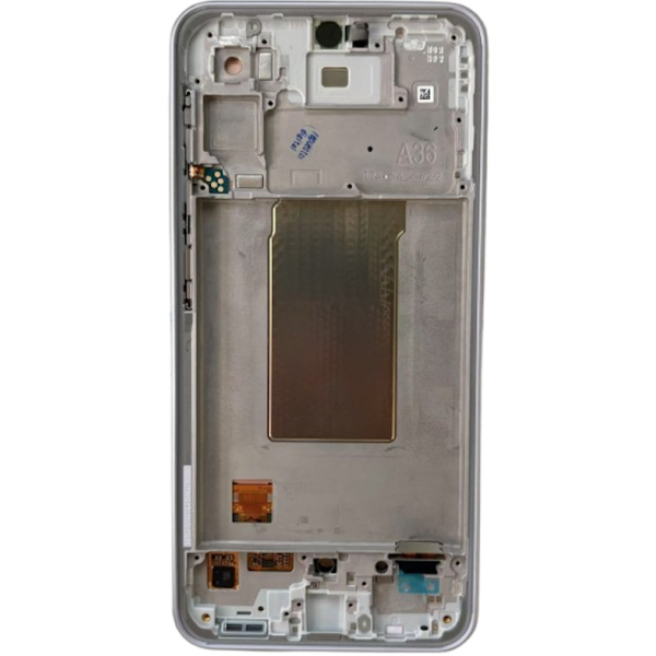 N243 Pantalla Completa Original LCD Y Táctil Con Marco Para SAMSUNG GALAXY A36 5G SM-A366 (VIOLETA)