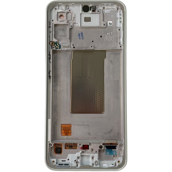 N243 Pantalla Completa Original LCD Y Táctil Con Marco Para SAMSUNG GALAXY A36 5G SM-A366 (VERDE)