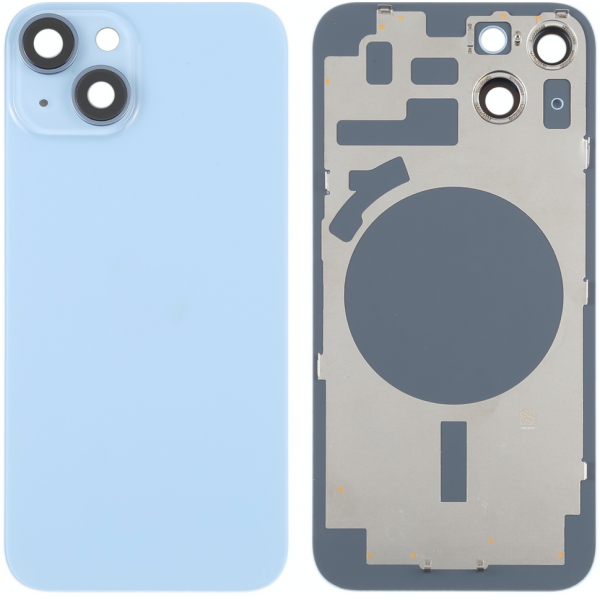 Tapa Trasera Con Soporte Metal Y Lente para iPhone 14 Plus