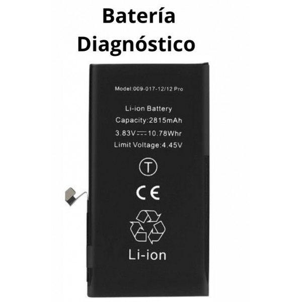 Bateria Diagnóstico Para iPhone 12 / 12 Pro Con Capacidad Aumentada Y Fácil