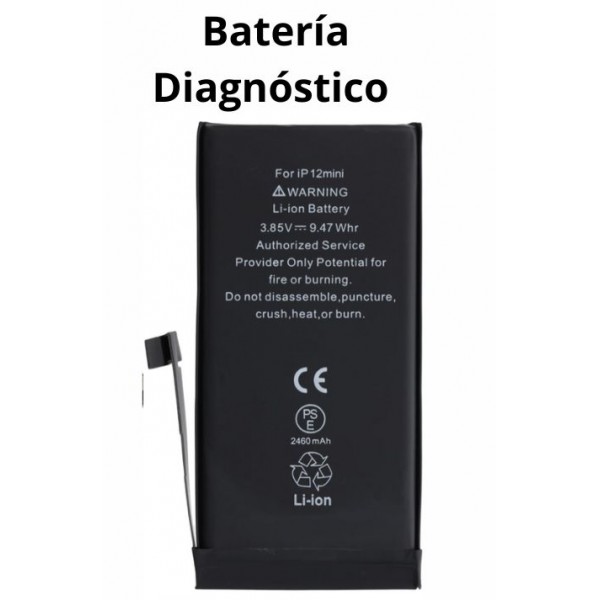 Bateria Diagnóstico Para iPhone 12 Mini Con Capacidad Aumentada Y Fácil