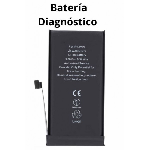 Bateria Diagnóstico Para iPhone 13 Mini Con Capacidad Aumentada Y Fácil
