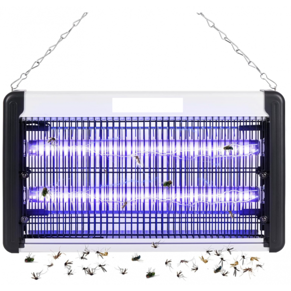 Maxam Lampara Killer MataMosquito Con Luz Led De 20W