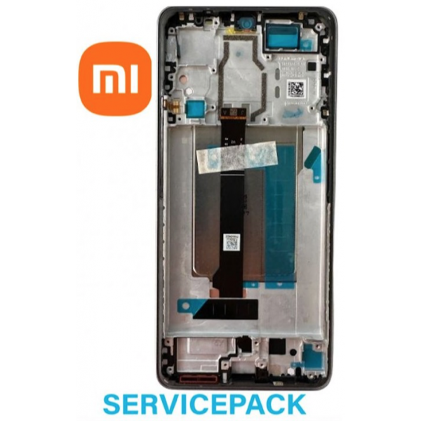 N97 Pantalla Completa LCD Y Táctil Original Con Marco Para Xiaomi Poco F6 5G (Negro)