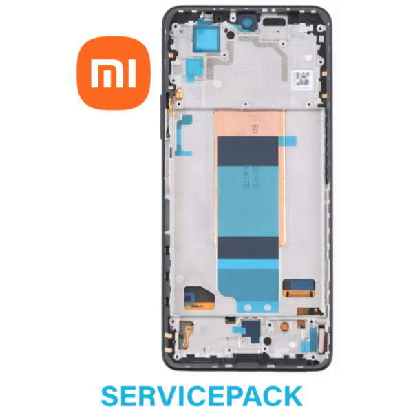 N108.1 Pantalla Original Completa Amoled Y Tactil Con Marco Para XIAOMI POCO F4 (NEGRO)