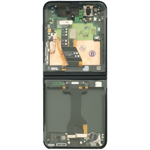N223 Pantalla Completa Amoled Y Táctil Con Marco (Flexible) Para Samsung Galaxy Z Flip 6 5G Original Negro