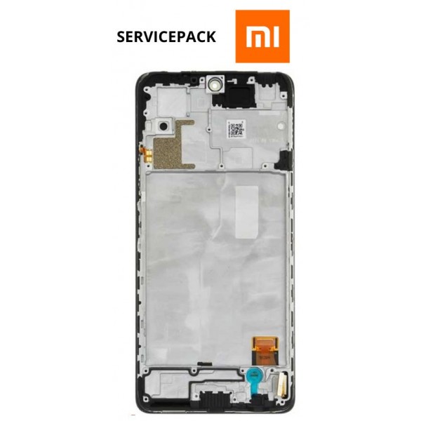 n48 Service Pack Pantalla Completa LCD Y Táctil Con Marco Para Redmi Note 10 PRO 4G (M2101K6G)
