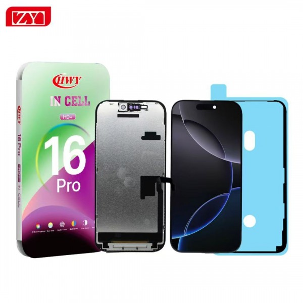 N99 Pantalla Completa ZY 720p HD+ INCELL Para iPhone 16 PRO