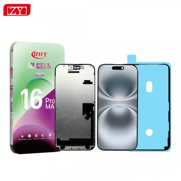 N100 Pantalla Completa ZY 720p HD+ INCELL Para iPhone 16 PRO MAX