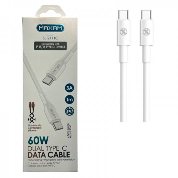 N184 SJ-2111C MAXAM Cable De Datos Tipo C A C...