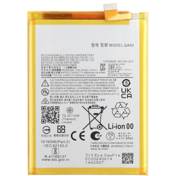 N140 Bateria Litio QA50 Para Motorola Moto G...