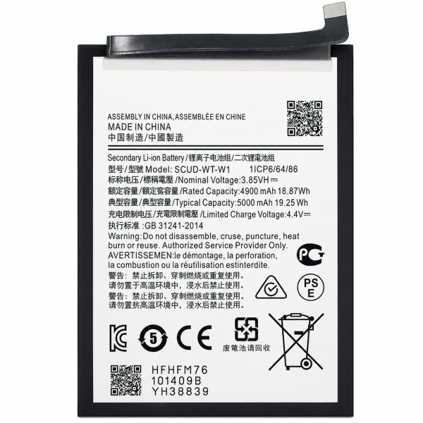 [N341] Batería Litio HQ-50S/SCUD-WT-W1 para Samsung A22...