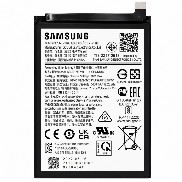 [N673] Batería Litio Original SCUD-WT-W1 para Samsung A22...