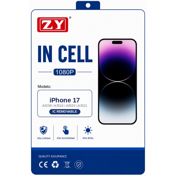 [N84] Pantalla Completa ZY FHD 1080p AAA, IC Removable...