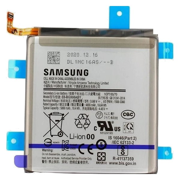[B638] Bateria EB-BG998ABY Original com Autocolante para...