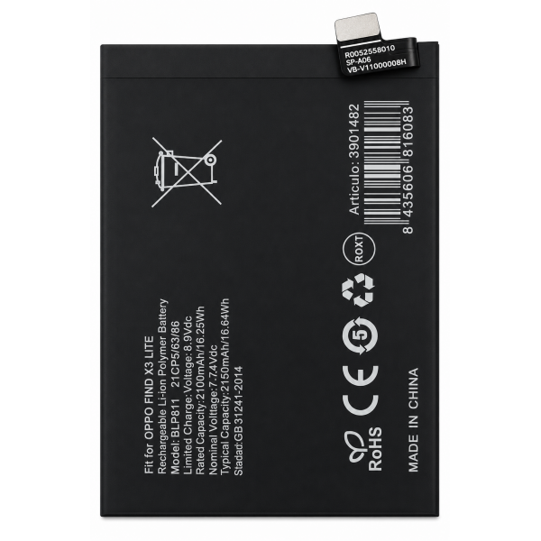 [B677] Bateria BLP811 Original para Oppo Reno 4 SE PEAM00...