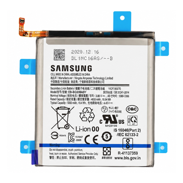 [B638] Batería Original EB-BG998ABY con Pegatina para...