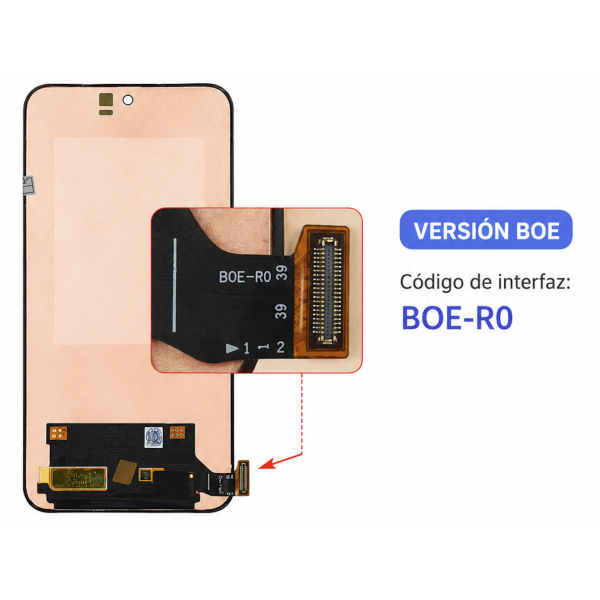 [O57.2] Ecrã Completo Sem Aro Versão BOE Service Pack...