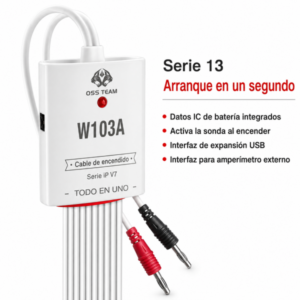 Cable Power Fuente De Alimentacion Para Bateria OSS TEAM...