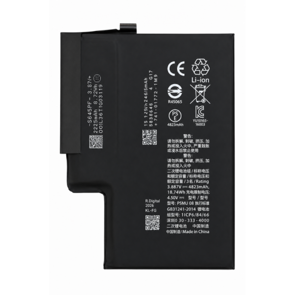 Batería de Repuesto 4.823 mAh con Adhesivos y...