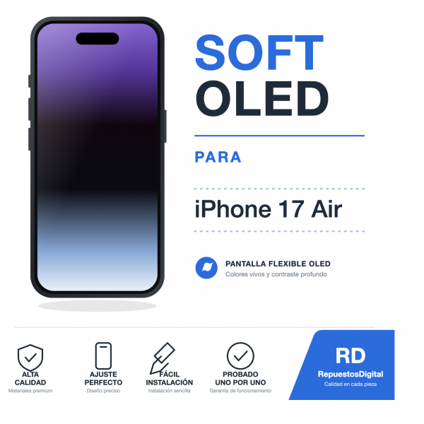 [AP0] Pantalla OLED Flexible (Soft) con IC Transferible...