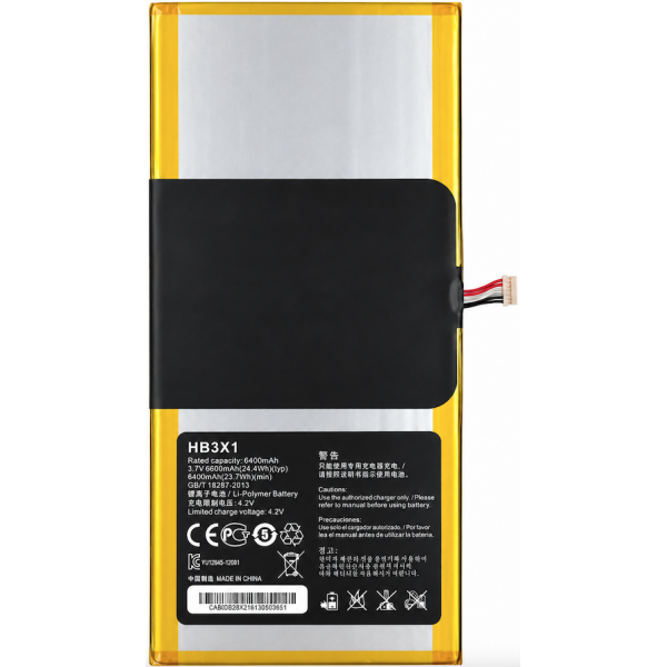 [Tab16.1] Batería Interna de Litio 6.400 mAh...